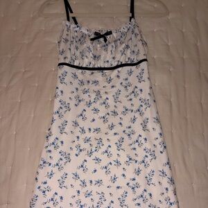 Floral Spaghetti Strap Dress